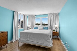 2 室のベッドルーム、WiFi、ベッドシーツ