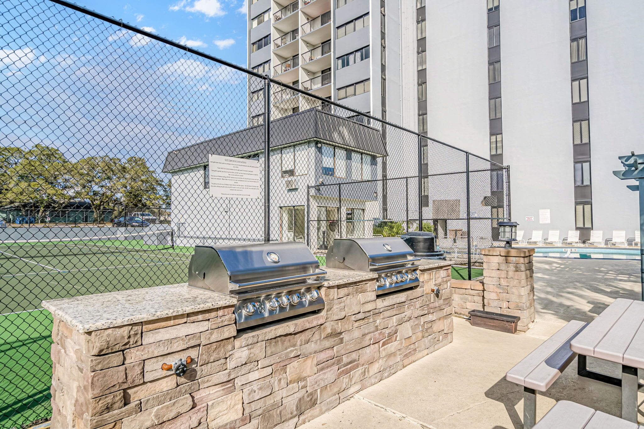 Parco della struttura