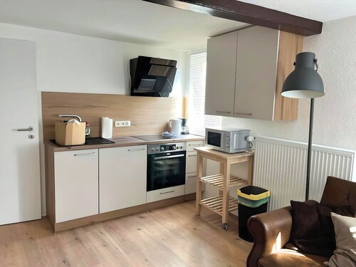 Mi Casita: Charmante 1-Zimmer Apartment, 2min von der Autobahn entfernt