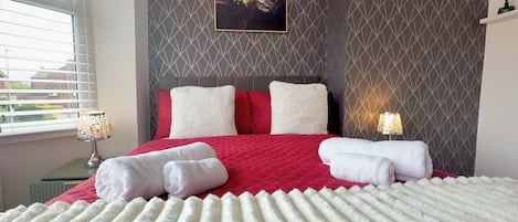 4 habitaciones, wifi gratis y ropa de cama