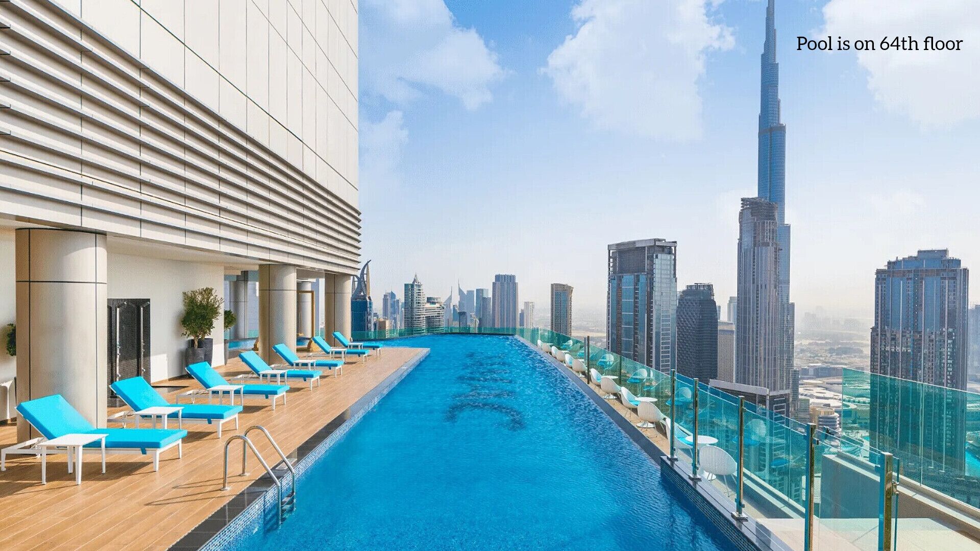 Outdoor pool, open 7:00 AM to 7:00 PM, pool umbrellas, pool loungers