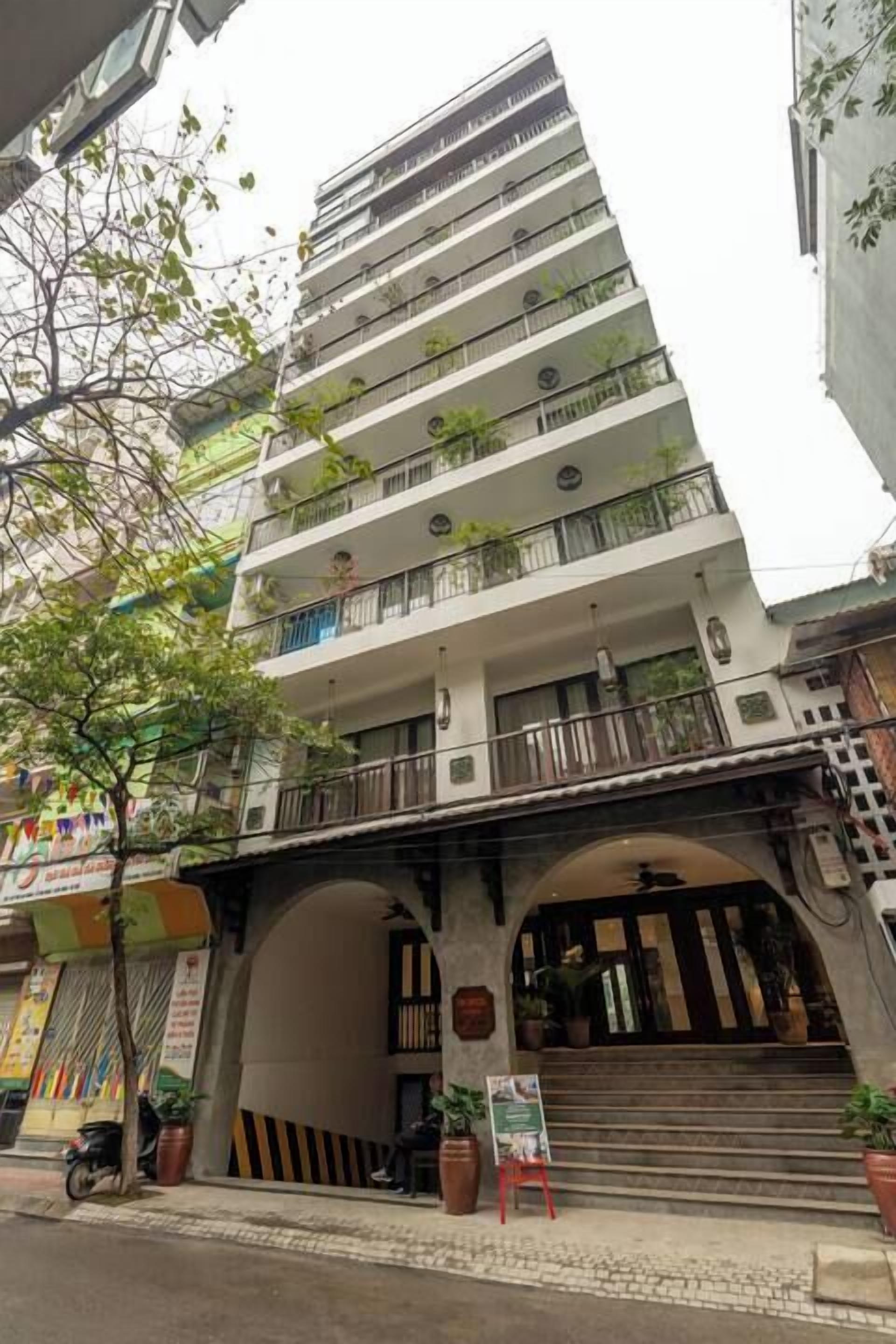 Voorkant van accommodatie