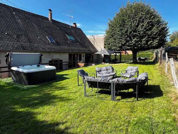Spabad buiten