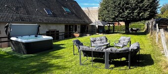 New home! La Buissonnière, 12 to 14 pers with Spa, 45min from Strasbourg.