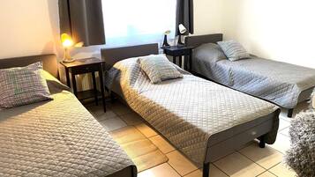 1 bedroom, iron/ironing board, free WiFi, bed sheets