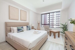 1 chambre, fer et planche à repasser, Wi-Fi, literie fournie