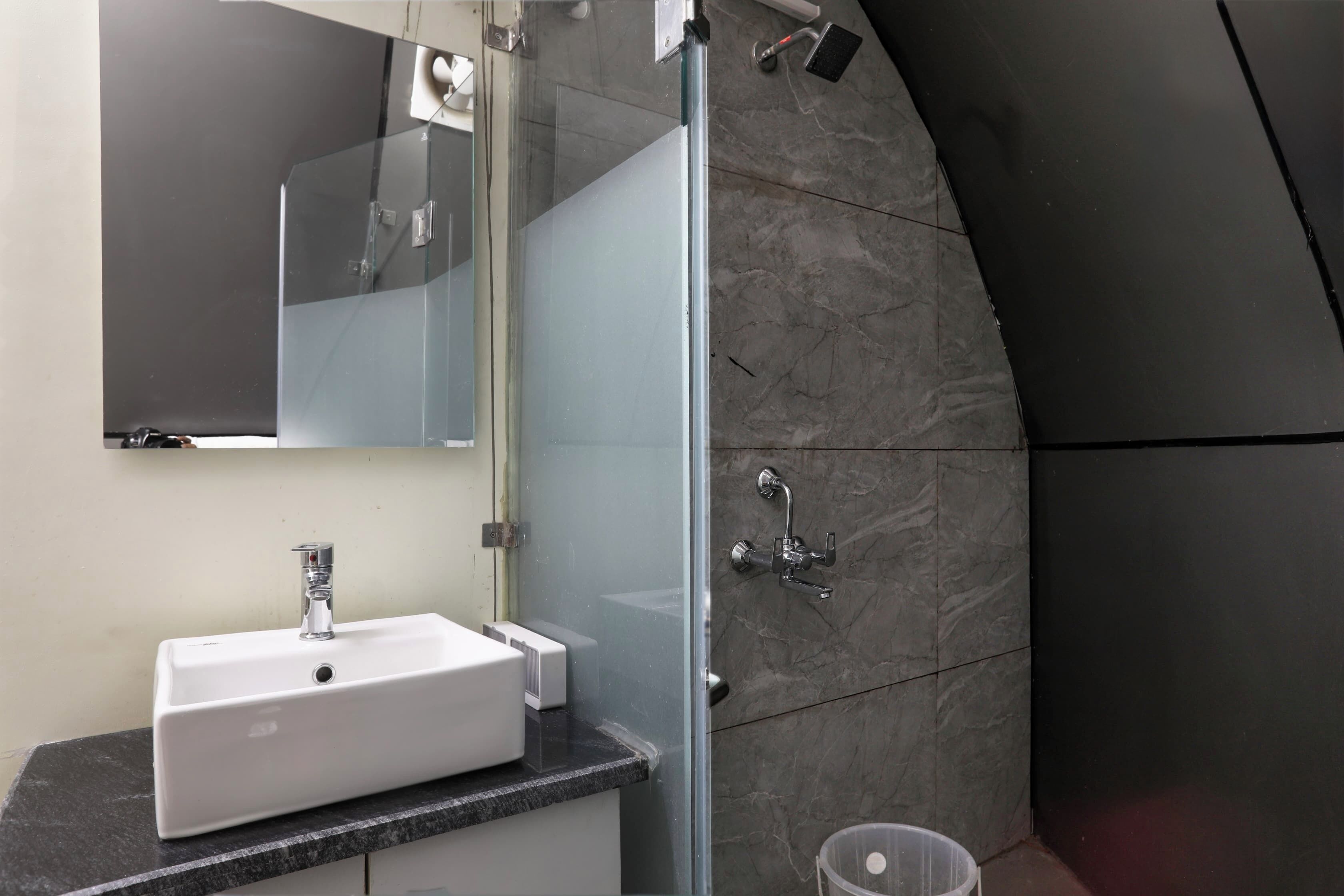 高级双人房, 山景 | 浴室 | 毛巾、肥皂、卫生纸