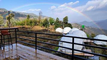 Superior Double Room, Mountain View | Living area