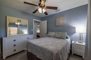 3 bedrooms, iron/ironing board, travel cot, WiFi