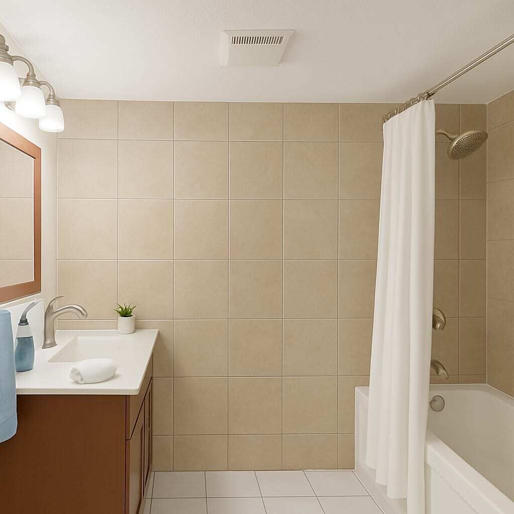 Ducha y secador de pelo