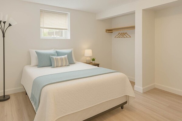 2 chambres, fer et planche Ă repasser, Wi-Fi, draps fournis