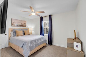 Desk, iron/ironing board, free WiFi, bed sheets