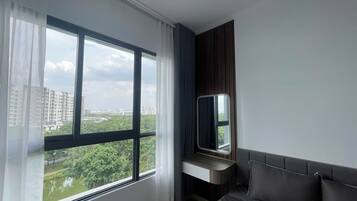 2 slaapkamers, een strijkplank/strijkijzer, wifi, beddengoed
