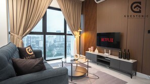 Apartment, 2 Bedrooms | Living area