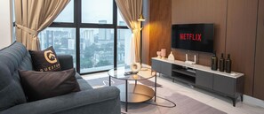 Apartment, 2 Bedrooms | Living area