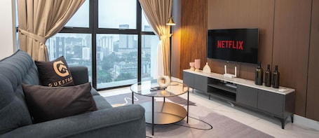 Apartamento, 2 habitaciones | Zona de estar