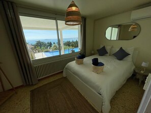 4 室のベッドルーム、WiFi、ベッドシーツ