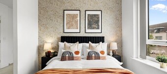 Scandi Abode in Central Reading - Balcony