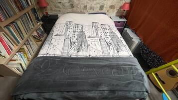 1 chambre, Wi-Fi, draps fournis