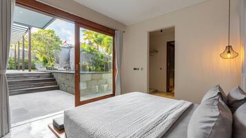 Villa, Balcony, Garden View | In-room safe, free WiFi