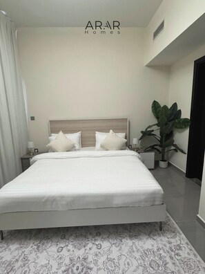 Blackout curtains, iron/ironing board, free WiFi