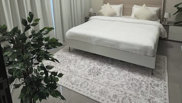 Blackout drapes, iron/ironing board, free WiFi