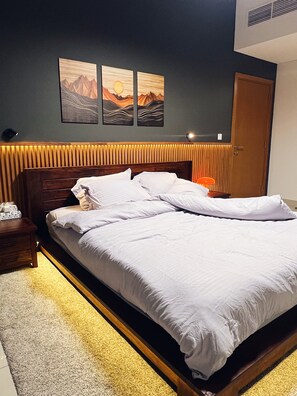 1 bedroom, iron/ironing board, Internet, bed sheets