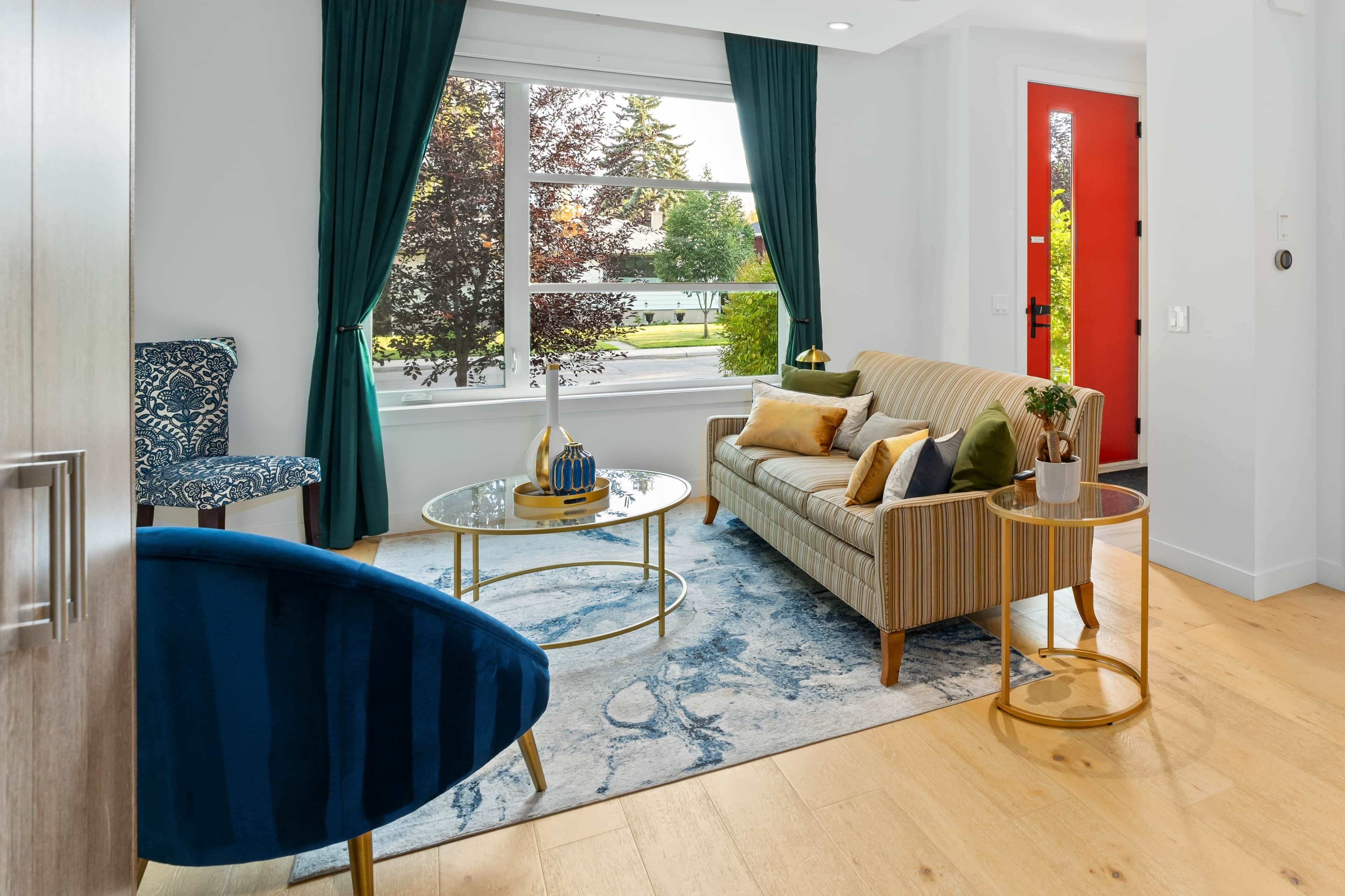 TV connectée, cheminée