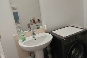 Towels, soap, toilet paper