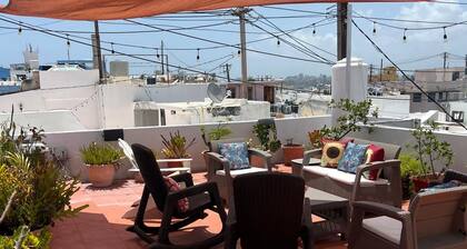 CASA SOL & LUNA - 5 Room Spanish Mansion with Rooftop - Sleeps up to 10 Guests