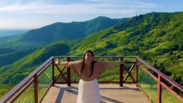 Luxury Chalet, Mountain View | Terrace/patio