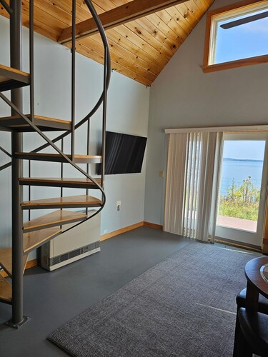 Waterfront Retreat with Loft & Harbor Views in Historic Eastport, Maine