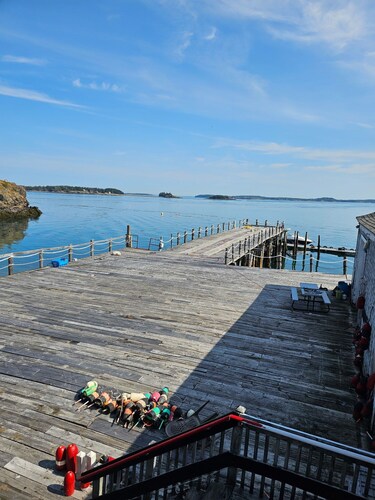 Waterfront Retreat with Loft & Harbor Views in Historic Eastport, Maine