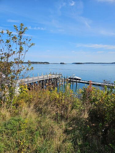 Waterfront Retreat with Loft & Harbor Views in Historic Eastport, Maine