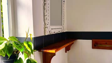 Comfort Double Room, Balcony, Bay View | Bathroom | Shower, towels, soap, toilet paper