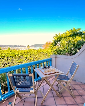 Comfort Double Room, Balcony, Bay View | Terrace/patio