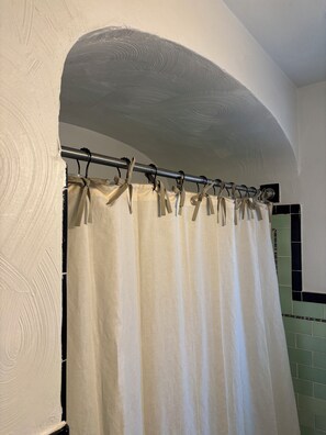 Towels, soap, toilet paper