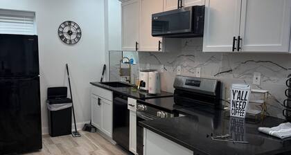 stylish and spacious three-story getaway three bedrooms, two full baths.