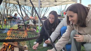 Aire de pique-nique/barbecue