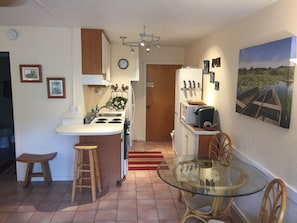 Microwave, oven, stovetop