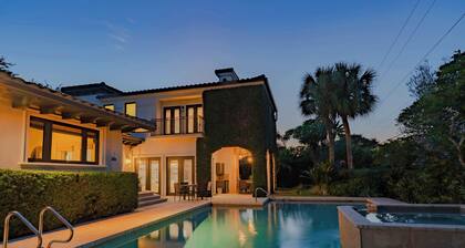 Casa del Sol is a refined retreat near the Galleria Mall, beach, & restaurants