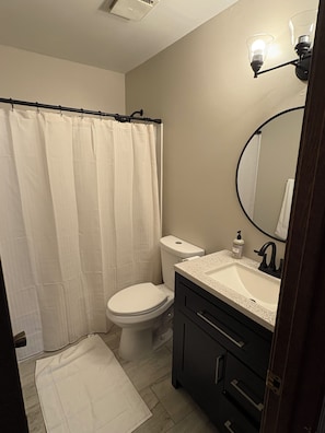 Soap, toilet paper
