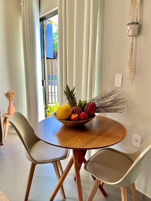 Apartamento conforto | Opções para refeição