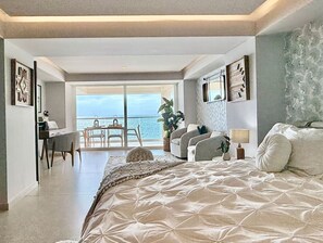 2 bedrooms, desk, iron/ironing board, travel cot