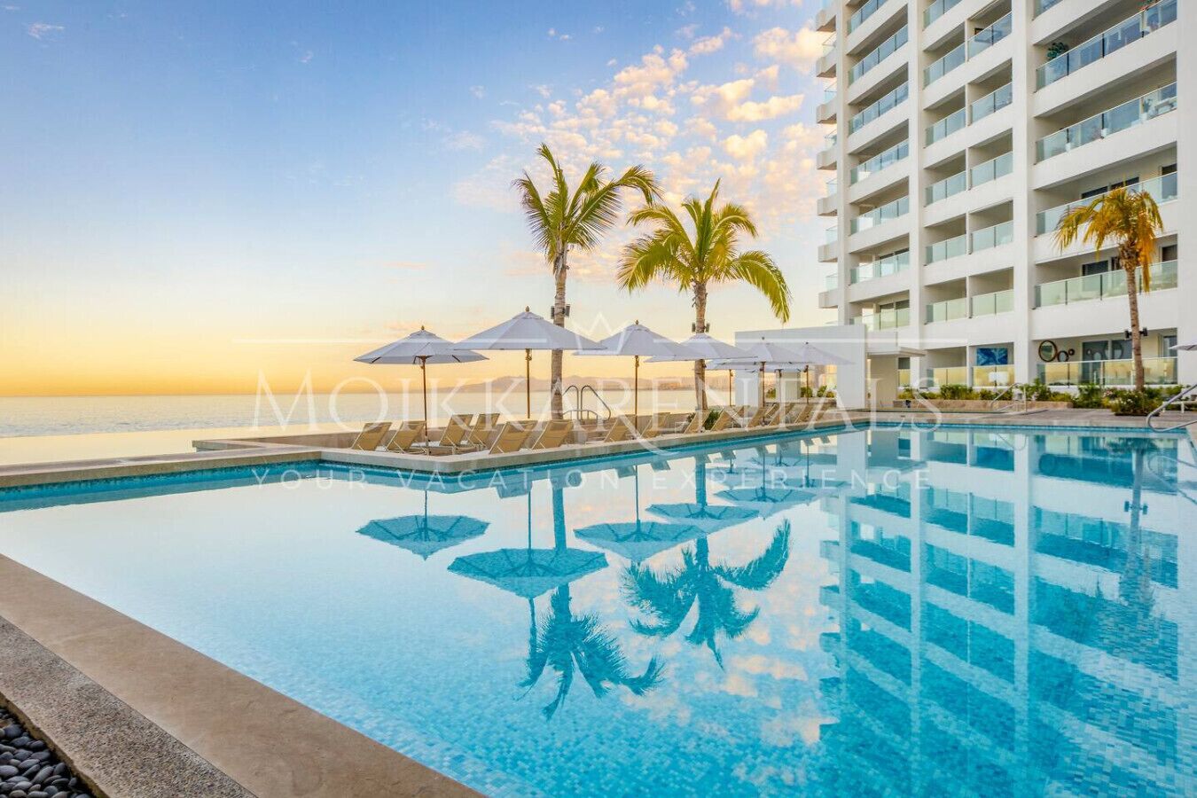 Et oppvarmet basseng