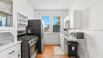 Microwave, oven, stovetop