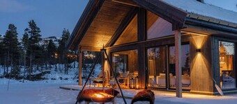 ラグジュアリー ホリデー ホーム, スキーイング, サウナ, リモート オフィス