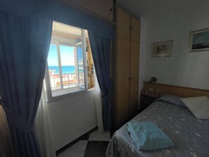 1 bedroom, iron/ironing board, bed sheets