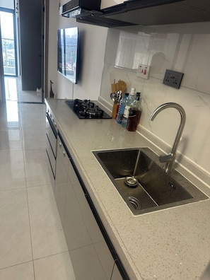 Microwave, oven, stovetop