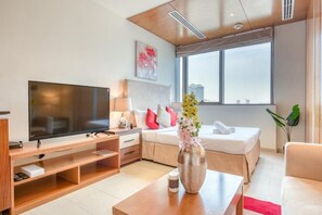 1 makuuhuone, silitysrauta/-lauta, Wi-Fi, vuodevaatteet